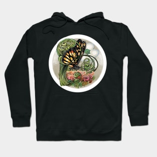 Pretty little swirly butterfly Hoodie